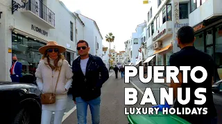 Puerto Banus Marbella Spain Luxury Holiday Season Update December 2021 Costa del Sol | Málaga [4K]