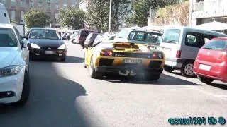 Lamborghini Diablo GT sound - revs with aftermarket exhaust - one out of 80 worldwide - 1080p