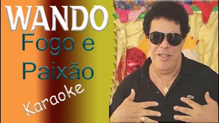 Karaokê Wando Fogo e paixão.