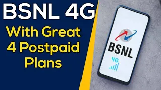 बीएसएनएल के यह 4 पोस्टपेड प्लान सबसे अच्छा | BSNL 4 Postpaid Plan Gives Best Benefits