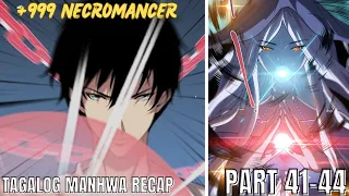 (40-44)LONER na NAGING SSS+ RANK NECROMANCER [TAGALOG MANHWA RECAP]