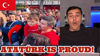 EPIC‼️TÜRKIYE 100 YEARS CELEBRATIONS 🇹🇷 😱 ITALIAN REACTION 🇹🇷