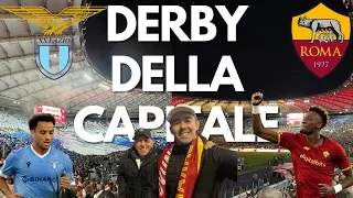 It all KICKS OFF between ROMA vs LAZIO | DERBY DELLA CAPITALE