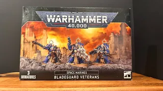 Warhammer 40,000: Unboxing & Building Bladeguard Veterans