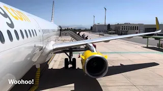 Vueling Airlines; Barcelona to Granada on VY2012 (Single Economy Class)