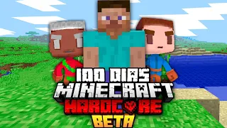 Sobreviví 100 días en LA PRIMERA VERSIÓN de MINECRAFT...