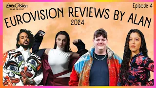 EUROVISION REVIEWS 2024 | FRANCE, GEORGIA, GERMANY & GREECE