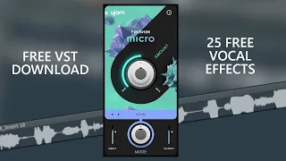 Add 25 Different Vocal Effects to your Vocals 🎤 | +Free VST Plugin Ujam Micro Finisher Download