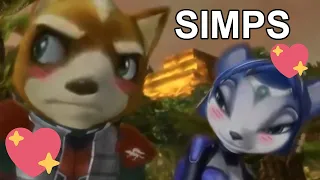 Krystal and Fox simping for each other for about 2 minutes