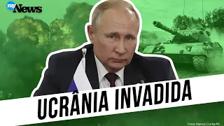 Putin ordena invasão militar russa à Ucrânia | População deixa Kiev | Jamil Chade | Jogos de azar