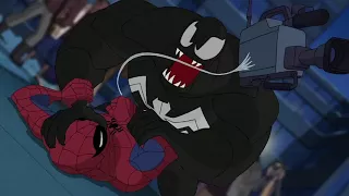 Spectacular Spider-Man (2008) Spider-Man vs Venom round 5