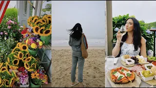 VLOG: days in my life in the montauk!  fun with danielle and katy, sunrise + vineyard (out east)