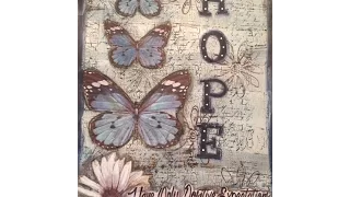 Art Journal Technique Tutorial : Have Only Positive Expectations