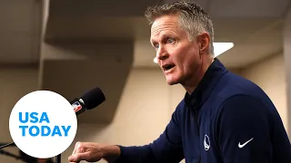 Steve Kerr gives passionate speech after deadly Texas school shooting | USA TODAY