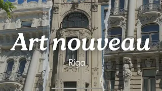 Art nouveau architecture in Riga