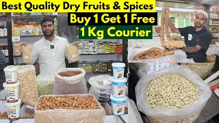 Best Premium Quality Dry Fruits & Spices / Buy 1 Get  Free / Wholesale & Retail 1 KG Courier
