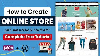 How to Create an eCommerce Website with WordPress Free | ONLINE STORE Tutorial 2023 [Hindi]