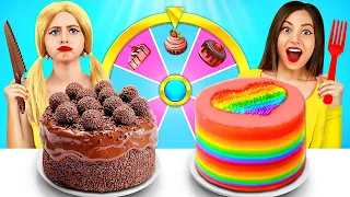 Rich vs Poor Cake Decorating Challenge |  Expensive vs Cheap Sweets by Turbo Team