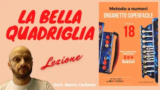 2 e 4 Bassi - Lezione - LA BELLA QUADRIGLIA - Accordion Diatonic Organetto