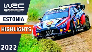 WRC Rally Highlights : WRC Rally Estonia 2022 - SHAKEDOWN STAGE