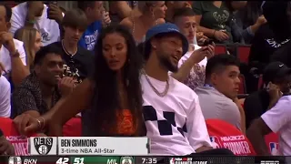 Ben Simmons Can’t Stop Laughing At Worst Airball&Shaqtin A Fool Of The Year!