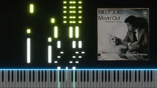 Billy Joel - Movin' Out [original piano]