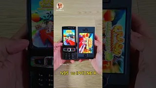 Nokia N95 vs Iphone 4 Run Game in 2023 #shorts #games #apple #iphone #nokia
