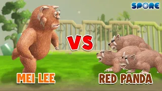 Mei Lee vs Red Panda | Cartoon vs Animal [S3E1] | SPORE