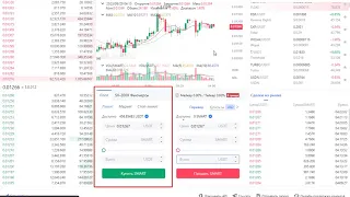 Покупка и отправка SMART на бирже МЕХС