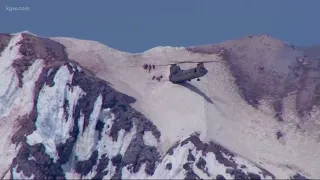 Rescue at the summit of Mount Hood