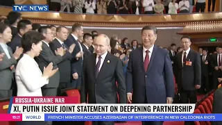 XI, Putin Issue Joint Statement on Deeping Partnership