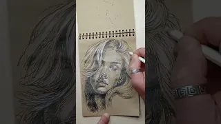 Білий олівець у графіці / White pencil in graphics