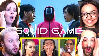 EVERYBODY'S MIND BLOWN at SQUID GAME'S ENDING!! - SANG WOO DEATH!!, ENDING TWIST - Ep 9 REACTIONS!!!