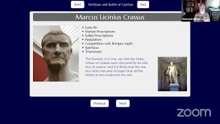 Parthians and Battle of Carrhae (ROME 30)