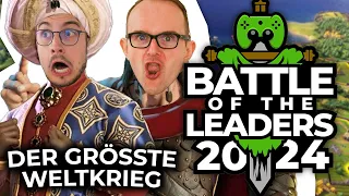Jeder greift jeden in CIV 6 an! | Battle of the Leaders 2024