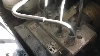 LEXUS GS450H ABS Anti-lock brake system actuator makes terrible noise