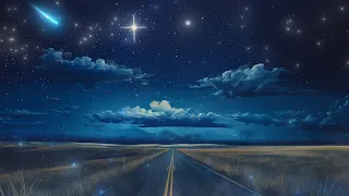 Transform Your Day with Relaxing Music for Stress Relief - Ambient Road Trip Under The Stars