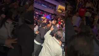 Chase demoor throws chair at Nate diaz at misfits 006 fight night