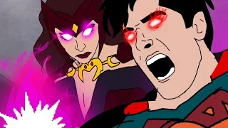 Scarlet Witch VS Superman | Animation