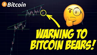 WARNING TO ALL BITCOIN BEARS!!!!!!!!!!!! (You HAVE to see THIS!!!)