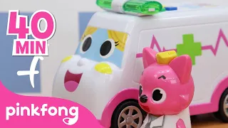 Ambulance Rescue Special | Car Videos | +Compilation | Pinkfong Songs & Stories for Children