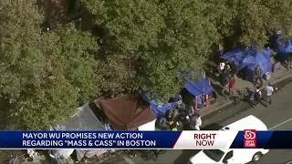 Wu promises new action for Mass & Cass in Boston