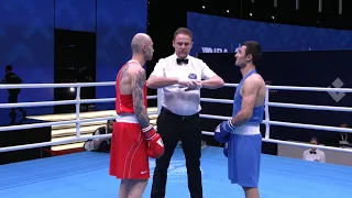 Quarterfinals (67kg) GURULI Lasha (GEO) vs  MADOYAN Gurgen (ARM) | EUBC 2022