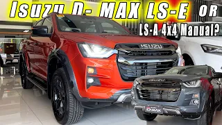 2023 ISUZU D-Max LSE 4x4 VS LSA 4x4  | specs comparison | walk around