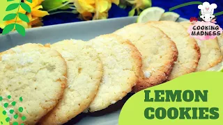 Soft lemon cookies-melt in your mouth|Homemade lemon cookies recipe|Soft & chewy lemon cookies