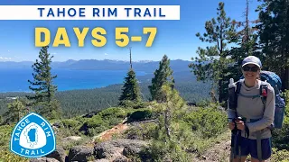 Tahoe Rim Trail Solo Thru Hike Days 5-7