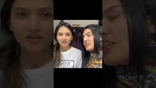 😊😍 Hira Faisal & Iqra Kanwal 😱 • Sistrology New Vlog 🎉🥳 #shorts #viral