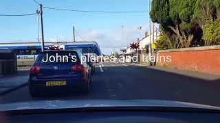 Lake street level crossing, lurgan NIR CAF 3019