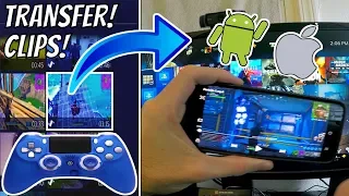 How to TRANSFER PS4 CLIPS to your PHONE! (ANDROID & IOS) (BEST METHOD) (NO USB NEEDED!)