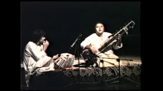 Ustad Shujaat Khan Ustad Zakir Hussain Bageshree- Pahadi improved sound